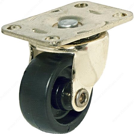 MADICO 12 in LightDuty Furniture Caster Black F28163